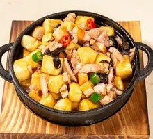 Iron Plate Three Fresh Tofu