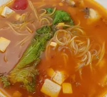 Spicy Tomato Fish Noodles