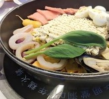 Cheese Rice Cake Hot Pot