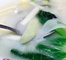 Milk Soup with Lotus Stem