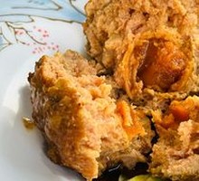 Salted Duck Egg Yolk Meatballs