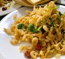 Fried Small River Shrimp