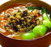 Pickled Mustard Greens Noodles