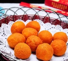 Taro Sweet Potato Balls