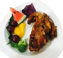 Smoked Roasted Chicken Frame