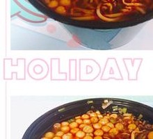 Meat Sauce Handmade Spicy Sour Rice Noodles