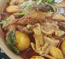 Whole Beef Fried Egg Pot