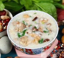 Chicken and Mushroom Congee