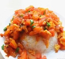 Tomato and Egg Fried Rice