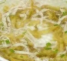 Pickled Vegetable and Pork Stir-Fry Soup