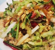 Cabbage with Crystal Noodles