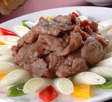 Scallion Stir-Fried Lamb