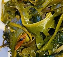 Thin seaweed strips