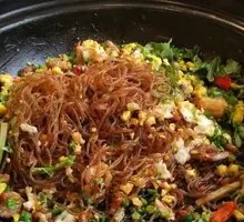 Crab Roe Noodle Soup