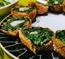 Spinach and Shrimp Balls