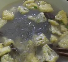 Duck Blood and Vermicelli Soup