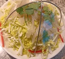 Bamboo Shoots with Jellyfish Skin Salad