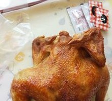 Honey-glazed扒 Chicken
