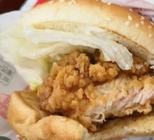 Crispy Chicken Leg Burger