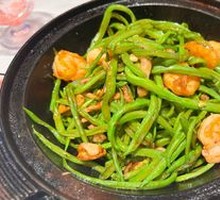 String Bean Stir-fried with Shrimp