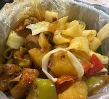 Big Plate Chicken Noodles