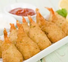 Golden Butterfly Shrimp