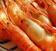 Steamed Lobster Shrimp