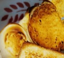 Grilled Steamed Bun Slices