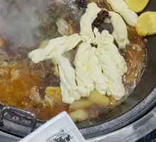 Pork Rib and Chicken Foot Stew