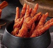 Braised Chicken Feet with Tiger Skin