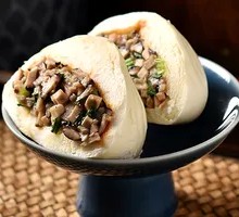 Mushroom and Bok Choy Dumplings