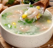 Shrimp and Corn Porridge