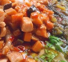 Chicken and Mushroom Noodles