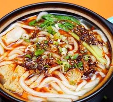 Shiitake Pork Potato Noodles