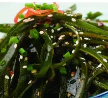 Thin seaweed strips