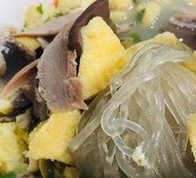 Premium Duck Blood and Noodles (Spicy-Free)