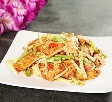 Scallion Braised Tofu