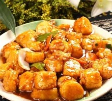 Scallion Braised Tofu