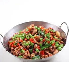 Dry Pot Fish Belly with Fish Roe