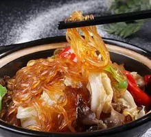 Braised Pork with Napa Cabbage and Vermicelli