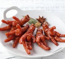 Honey-glazed Chicken Feet