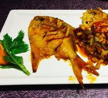 Dry-burned Spanish Mackerel