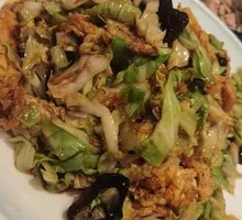 Cabbage and Chicken Strips