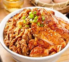 Beef and Chicken Donburi