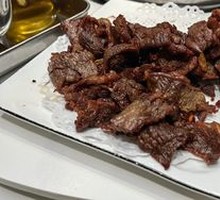 炸牛干巴