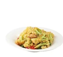 Stir-Fried Organic Cauliflower