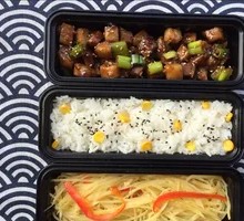 Taiwanese Braised Pork Rice Box