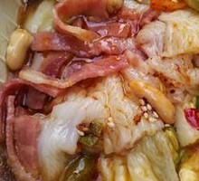 Bacon Steamed Rice Noodle Roll