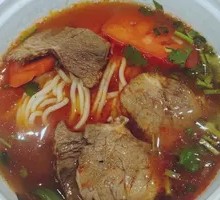 Tomato Beef Noodle Soup
