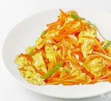 Stir-Fried Carrot Strips